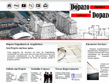 Tablet Screenshot of dopazoengenharia.com.br